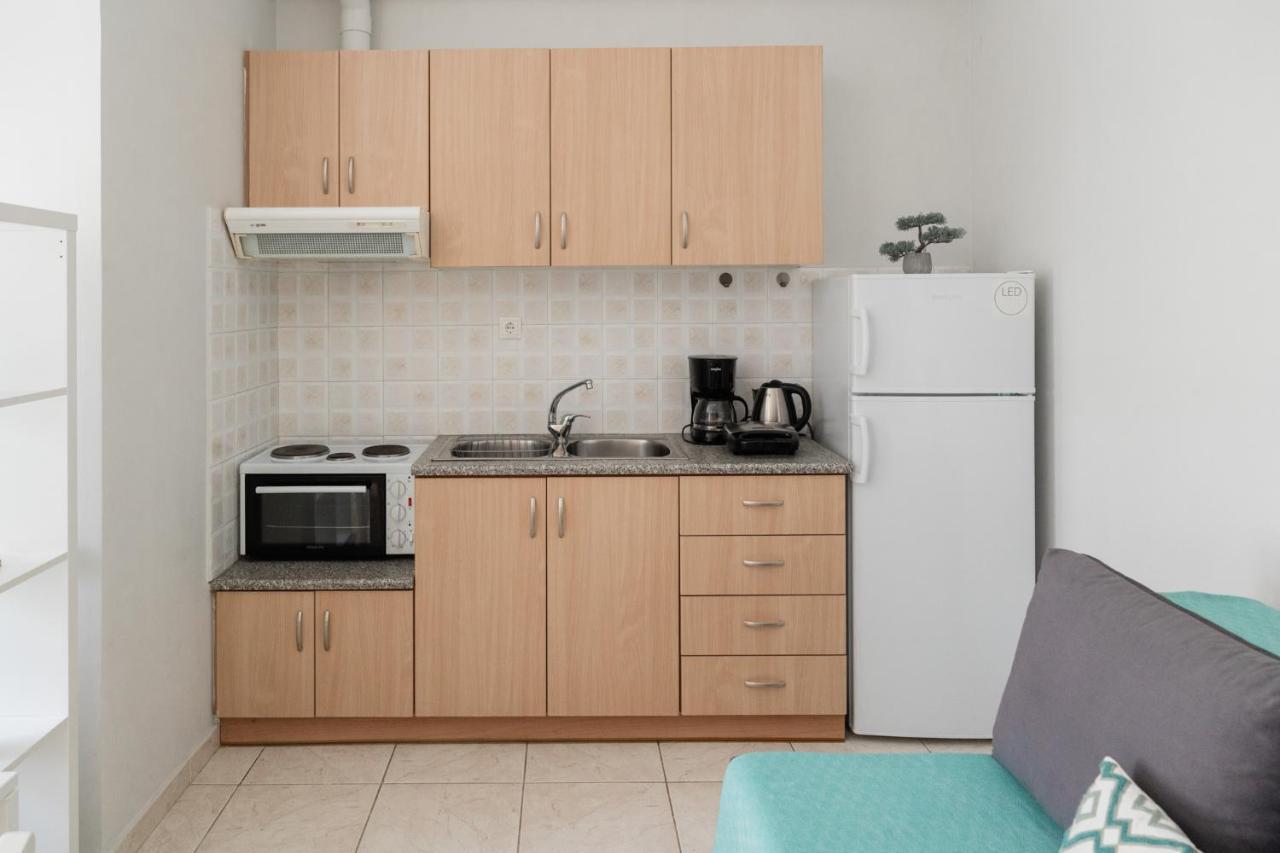 Mellow Studio In Volos City Apartment Bagian luar foto