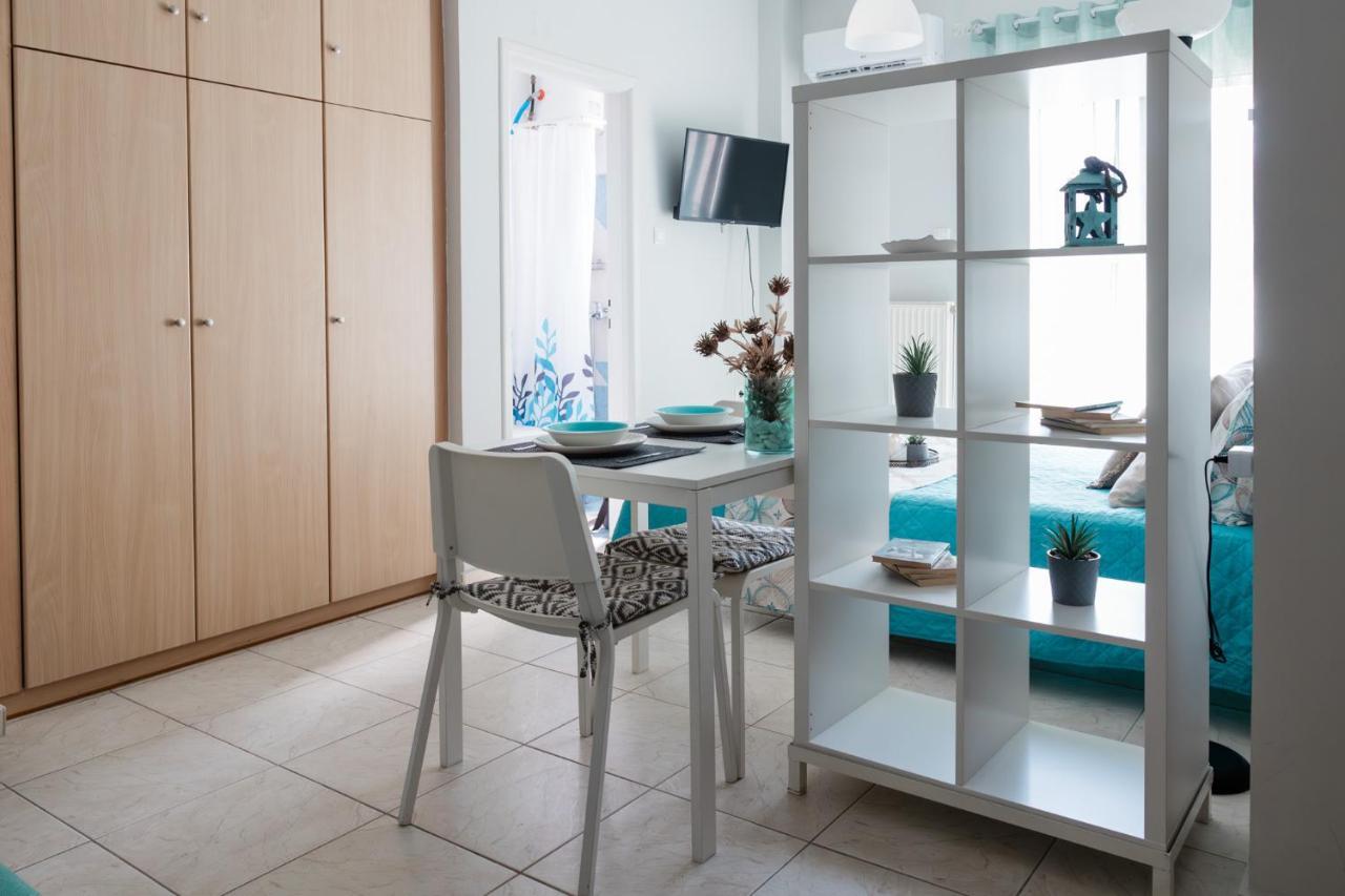 Mellow Studio In Volos City Apartment Bagian luar foto